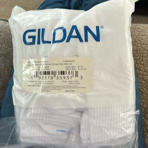 Men’s GILDAN Platinum Cushion Crew Socks with Arch